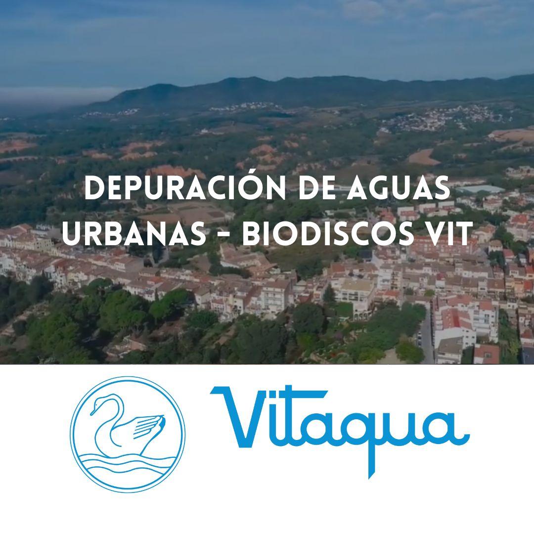 Depuración de aguas urbanas - Biodiscos VIT